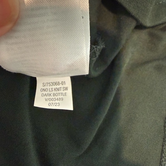 Old Navy Dark Green Long Sleeve Dress - Picture 8 of 10